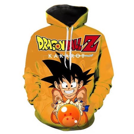 Pull imprimé Dragon ball